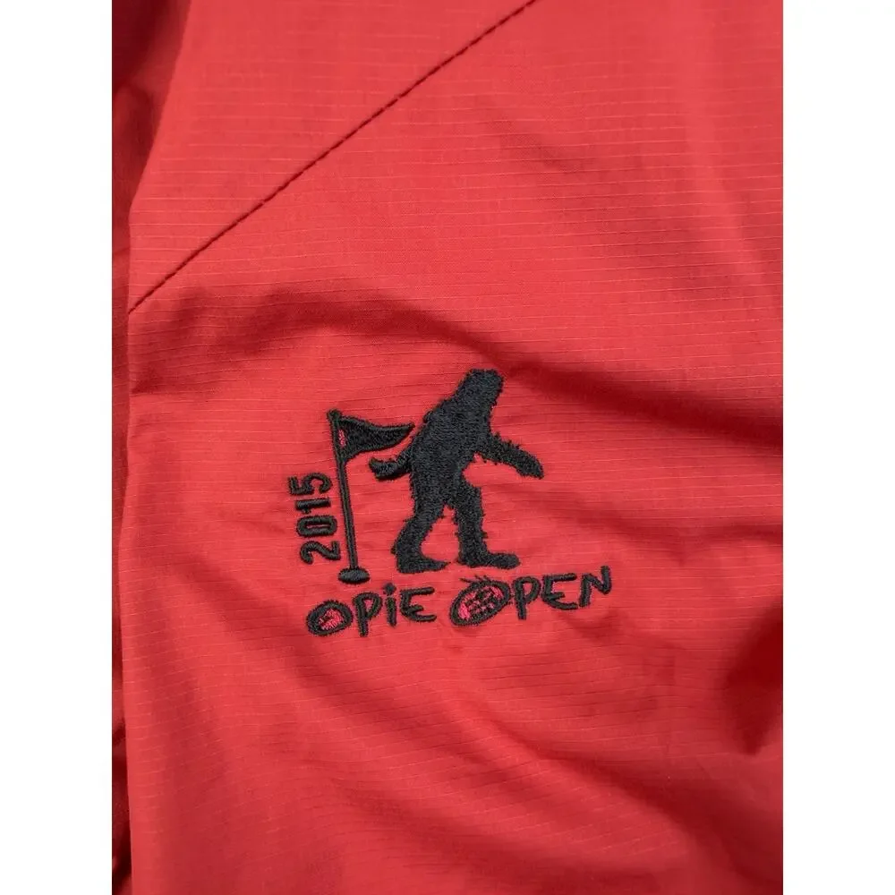 Adidas ClimaProof Opie Open 2015 Sanctuary Golf Jacket Men’s XL Red Black